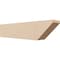 Ekena Millwork 6in. W x 8in. H x 36in. L Concord Woodgrain TimberThane Rafter Tail, Primed Tan RFTUR06X08X36CONRCPR - alternate 1